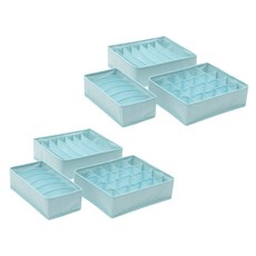 aryko Wardrobe Storage Organizer 3 件套藍色, 2組