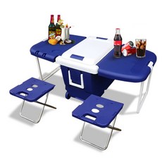 아이린 테이블 겸용 아이스박스, 혼합색상, 30L