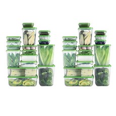 IKEA 宜家家居 一套 17 個 PRUTA 食品儲存容器, 2套