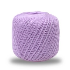 미소털실 파이스타 레이스 뜨개실 50g, 72 라이트퍼플, 1개