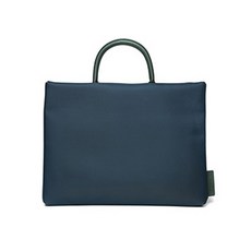 코딩 핸디 노트북 파우치 토트백 KD-15, 딥그린, 1개