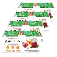 단디라이프 사과비트당근 ABC쥬스, 120개, 100ml