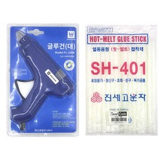 WHASHIN 膠槍 40W + 熱熔膠槍 700g x 30p, 1組