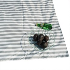 Heim&Heim條紋野餐墊, 灰色