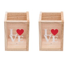 ACACIA Love 多用途支架, Natural, 2個