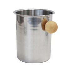 ACACIA 木手柄不銹鋼多用途容器, 混色, 1個