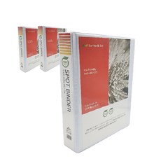 Eco PP環保PP O型環活頁夾 3孔 5cm A4, 白色, 3個