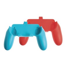 Nintendo Switch Joy-Con握把保護殼 藍色和紅色, 單品, 2個