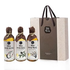 Hangacho 飲用蘋果醋300ml+松針300ml+糙米醋300ml套組, 1套