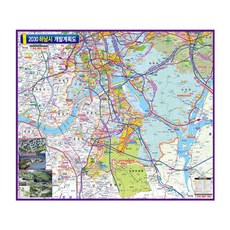 地圖網 2030 河南開發計畫圖 110 x 78 cm + 全國行政道路地圖套組, 1套