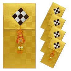 高級零錢袋 S1, 金色, 5張