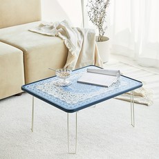 roomnhome 波斯折疊桌, 藍色