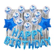 MINITTINE 生日派對裝飾星星雨氣球組, 1套