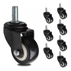 EMPIRE 聚氨酯腳輪螺栓萬向輪 H1M10, 8個