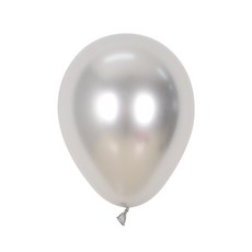 Sempertex 氣球 30cm, 鏡面銀(981), 50個