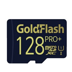 barun electronics Gold Flash SDXC SD 記憶卡, 128GB, 1個