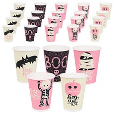 indi.k 萬聖節粉紅派對杯5件組, 1套