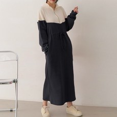 BORIMOM 孕婦拉鍊洋裝 VA245