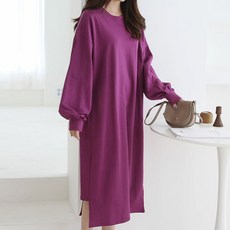 BORIMOM 寬鬆長袖孕婦連身裙 G568