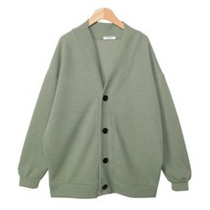 린다샵 여성용 스티브 루즈핏 니트가디건