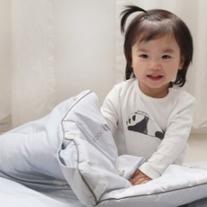 Bamboo bebe 一體型午覺被, 薰衣草灰