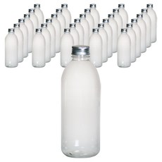 우유 페트병 알루미늄캡, 1L, 92개