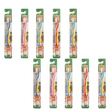 嬰兒錐形細毛牙刷, 隨機出貨, 10支