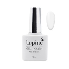 Lupine Nail 測試用彩膠, 白色, 1個, 10ml