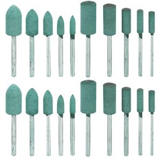 O-ON 橡膠研磨頭 3mm柄 20種套組, 1套