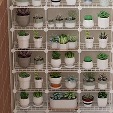 GAPANG 多用途種植架 L, 白色的, 6層