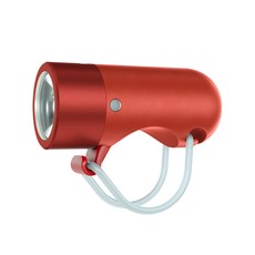 노그 플러그 방수 전조등 USB충전용, 레드, 1개