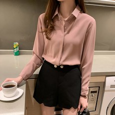 LUNA GIRL Clud 簡約襯衫