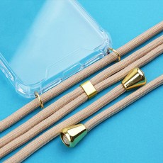 휴대폰 투명 젤하드 케이스 목걸이
