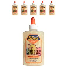 보아스린 쁠루모 유니콘 슬라임 베이스 147ml, 6개, 골드