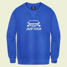 Jean Mania 男女通用 Jeep Tour 寬鬆版型 大尺碼 大學T TL336