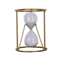 Yumse沙漏室內裝飾圓形金色框, 混色