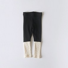 RAINBOW KIDS 適合的羅紋雙色緊身褲