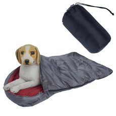 DING DONG PET 寵物露營睡袋, 紅色