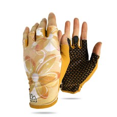 HIGH MOUNT Esse 萊卡半指手套, 黃色