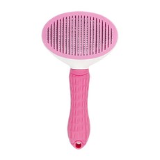 我的弓一鍵式狗貓梳子, 1個, 粉色的
