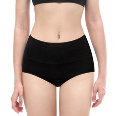 MALAMUTE 5重安心透氣夜用生理褲, 黑色