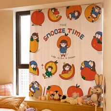 Kaira 魔鬼氈黏貼式窗簾 L101, Type1