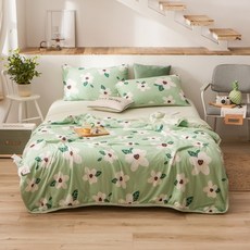 印花聚脂纖維夏季薄被, 10型