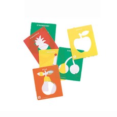 edx 艾迪客 水果系列繪圖模板, 混色