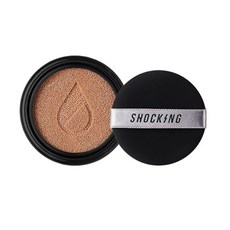 토니모리 더 쇼킹 쿠션 워터풀 커버 파운데이션 15g 리필, 02 웜 베이지, 1개