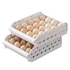 可連接使用雞蛋收納盒 2入, 單色