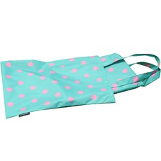 하임앤하임 트윈도트 피크닉 매트 + 에코백 세트, 웜민트 + 핑크