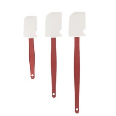 러버메이드 호레카 고열 실리콘주걱 3종, 혼합색상, 1세트