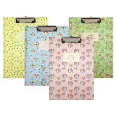 BlueMato 報告文件 E 板型 4 件套 A4, 粉色, 黃色, 藍色, 綠色, 1套