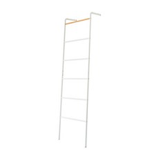 mono flat 6層L型毛巾掛衣架, 木+白